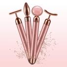 Massageador facial DANGSHAN 4 em 1 24k Golden Face Roller