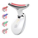Massageador Facial Pescoço LED Anti Rugas Papada Flacidez Recarregável