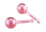 Massageador facial Skin Gym Ice Globe Beauty Balls rosa
