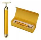 Massageador Facial Vibratório Dourado 1740