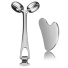 Massageador facial Yeamon Metal Face Roller Gua Sha Massage Tool