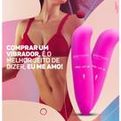 Massageador Íntimo Feminino Ponto G Golfinho Rosa