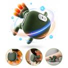 Massageador Mãozinha Deep 3D Recarregável Com Aquecimento Relaxamento Profundo Shiatsu Para Pescoço Ombros Costas Pernas -