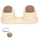 Massageador Muscular Relaxante Pilates Ioga Exercicio Fascite Plantar Acupressao Pes Costas Ombro Pescoço Exercicio Alivia Dores