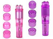 Massageador Portátil Finever Mini - 4 Cabeças para Corpo, Rosto e Pescoço