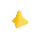 Massageador portatil triangular tamanho unico amarelo mg14 - ortho pauher