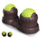 Massageador Relaxante Muscular Fascite Plantar Acupressao Pilates Fisioterapia Ioga Pescoço Costas Pes Alivia Dores