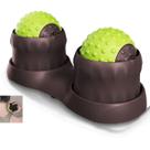 Massageador Relaxante Muscular Fascite Plantar Pilates Ioga Acupressao Pes Costas Ombro Pescoço Alivia Dores Exercicio