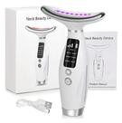 Massageador Rosto Pescoço Led 7 Modos Endurece E Levanta Pele 110/220