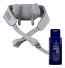 Massageador Shiatsu de Pescoço Colete Inteligente 5D Cervical + Gel Arnica