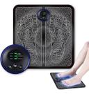 Massageador Tapete Pulso Elétrico Perna Pés Almofada Pé Massageador Tapete Pulso Elétrico Perna Pés Almofada Pé