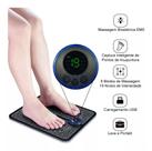 Massageador Tapete Pulso Elétrico Pés Pernas Almofada Profissional Massageador Tapete Pulso Elétrico Pés Pernas Almofada Profissional