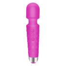 Massageador Varinha Mágica 20 Modos Vibrações Silicone 15cm