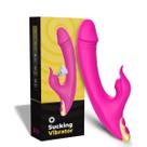 Massageador Vibrador Honey 9 modos de vibração e 7 de sucção