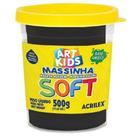 Massinha de Modelar 500g Soft 520 Preto Acrilex