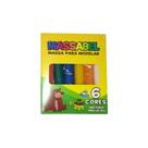 Massinha de Modelar 65g 6 Cores Massabel