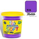 Massinha de Modelar Acrilex Soft 5000g Violeta