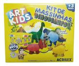 Massinha De Modelar Artkids- Acrilex Dinossauros - 600g