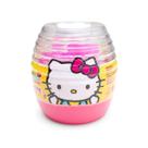 Massinha de modelar Boneca Surpresa Hello Kitty Pote com 20 cores 300g Leonora 72567
