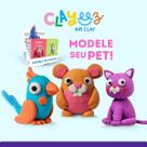 Massinha de Modelar Clayeez Air Clay Monte Seu Pet - Zé