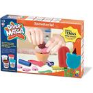 Massinha de Modelar - Diver Massa - Sorveteria - 4 Potes - Divertoys Massinha de Modelar - Diver Massa - Sorveteria - 4 Potes - Divertoys