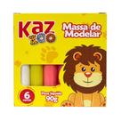 Massinha de modelar kazoo 6 cores - kaz Massinha de modelar kazoo 6 cores - kaz