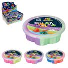Massinha de Modelar Pula e Molda 40g Colorida Brinquedo