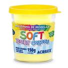 Massinha de Modelar Soft 150g Amarelo Bebê Acrilex