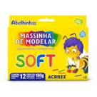 Massinha de modelar Soft Acrilex 180g com 12 cores Massinha de modelar Soft Acrilex 180g com 12 cores