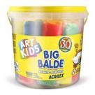 Massinha de Modelar Soft Big Balde 30 Massas Coloridas - 7891153087092
