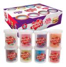 Massinha De Modelar Super Massa Estrela Kit 8 Cores 400g