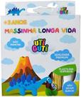 Massinha Longa Vida NÃO SECA 6 Cores 180g UTI GUTI - Canson