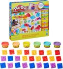 Massinha Play Doh Moldes De Letras com 06 Potes de Massa Massinha Play Doh Moldes De Letras com 06 Potes de Massa