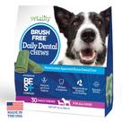 Mastigáveis Dentais Vetality Brush Free para Cães - 30 Unidades
