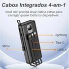 maston YD71 Power Bank Carregador Portátil Turbo 20000mah Com Display maston YD71 Power Bank Carregador Portátil Turbo 20000mah Com Display