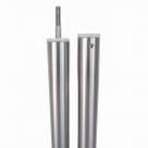 Mastro De Aluminio Polido para Suporte de Bandeira MT0001
