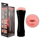 Masturbador Lanterna Boca Texturizado Vibro