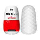 Masturbador Masculino Egg Thor Vulcan Texturizado Intt Masturbador Masculino Egg Thor Vulcan Texturizado Intt