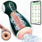 Masturbador Masculino Potente Sucção Voz App à Distância