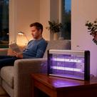 Mata Mosca Elétrico Armadilha Mosquito 20W Ultravioleta Voltagem:110V