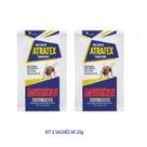 Mata Moscas Doméstica Atratex 25g Isca Mosquicida 2 Sachês