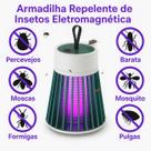 Mata Mosquito USB Luz UV Compacta Portátil Para Dormir Silenciosa