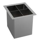Match Mini Porta Utensilios Escovado 15x17 Cm - Mekal