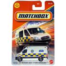 Matchbox Básico Mattel Mercedes-Benz Sprinter Ambulância 2024 (Lote G - 2026) Matchbox Básico Mattel Mercedes-Benz Sprinter Ambulância 2024 (Lote G - 2026)
