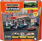 Matchbox Conjunto de Brinquedo Ação Posto de Gasolina