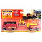 Matchbox Mattel Hitch & Haul Bombeiro Fire Rescue Hazard Squad e Mobile Light Truck