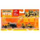 Matchbox Mattel Hitch & Haul Caminhão de Construção Construction Zone Road Stripe King e Plowverizer Matchbox Mattel Hitch & Haul Caminhão de Construção Construction Zone Road Stripe King e Plowverizer