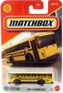 Matchbox MBX Ônibus Escolar EV, Amarelo, Carro Diecast Escala 1:64, 123/125, Modelo 2025