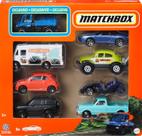 Matchbox Pacote Com 8 Veículos Realistas Mattel HVR81 Matchbox Pacote Com 8 Veículos Realistas Mattel HVR81