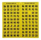 Material De Alfabetização - Sílabas Simples Em Eva 100 Peças